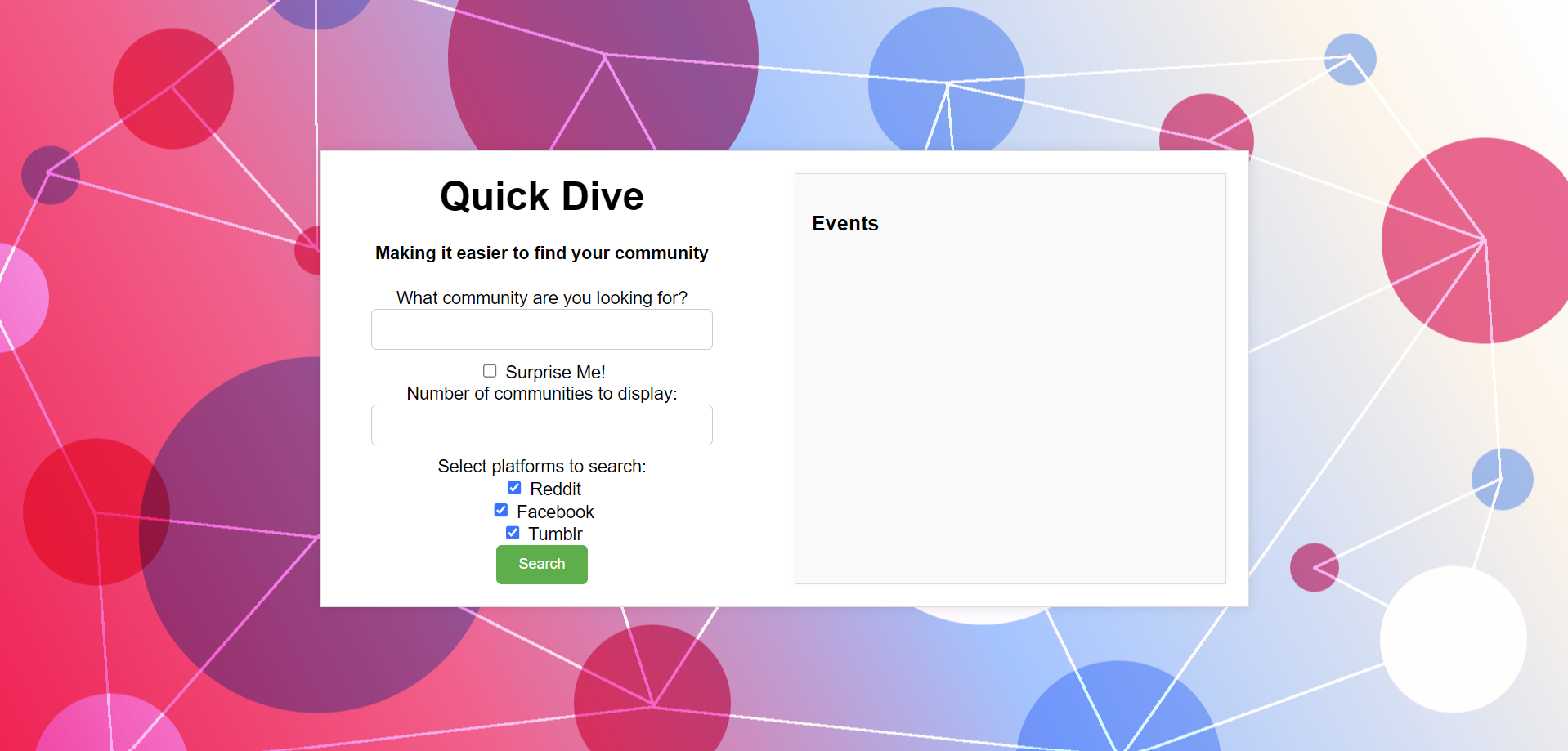 Dive Project